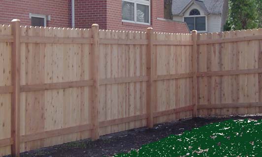 Dog Ear Fence Panels