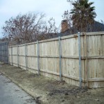Metal Post Added & Fence Cleaned Metal Post Added & Fence Cleaned