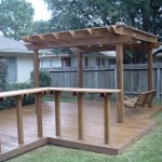 Patio Cover After Sealant After Cedar Color Sealant